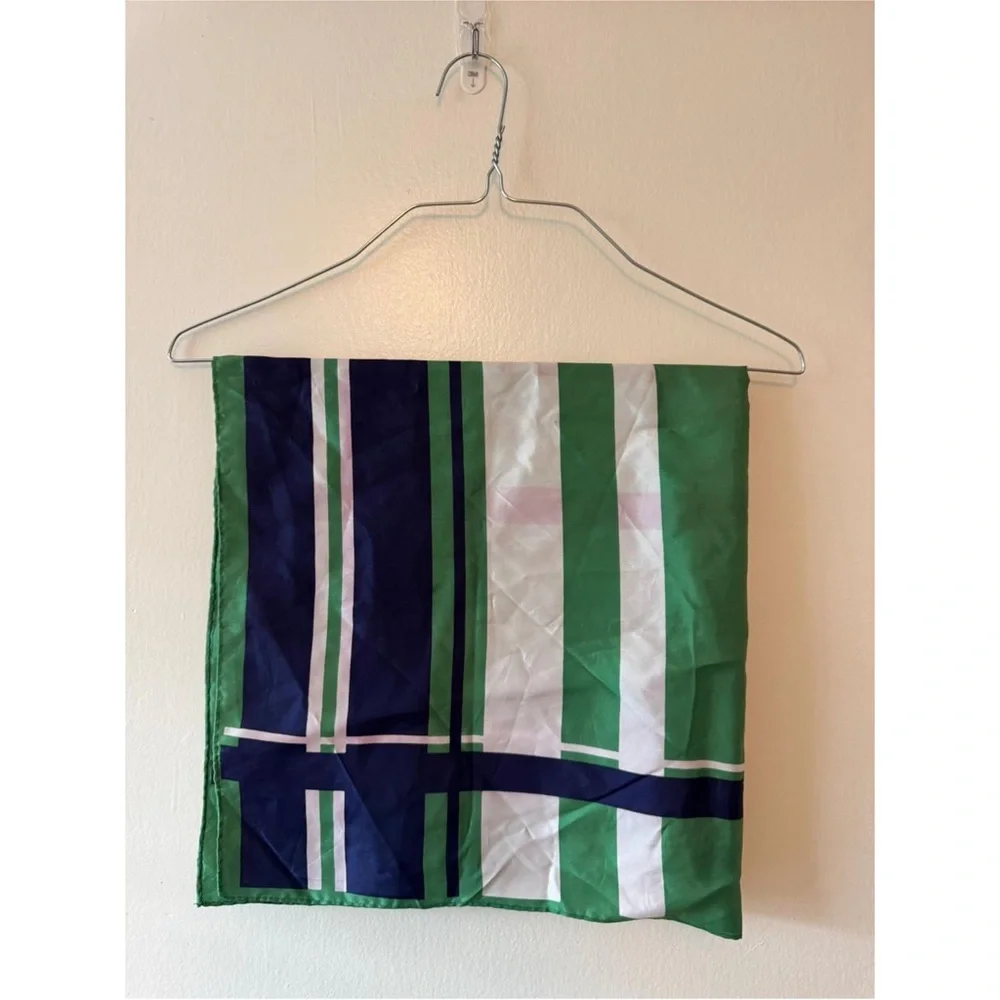 Paoli Vintage Geometric Pattern Scarf